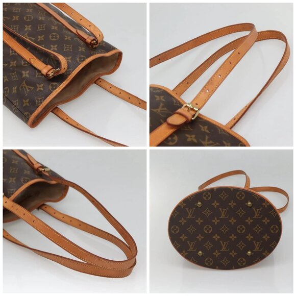 LOUIS VUITTON Monogram Bucket GM Shoulder Bag M42236 LV Auth gh678 - Picture 15 of 16
